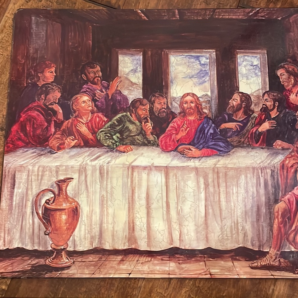 The Last Supper place mat set of 2 - Picture 7 of 7